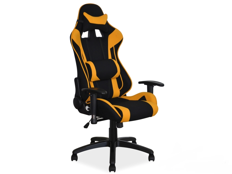 Кресло компьютерное VIPER Signal черный/желтый