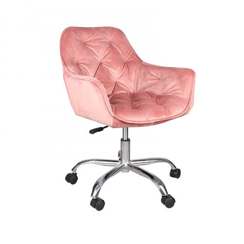 Кресло офисное Q-190 Velvet Signal античный розовый (Bluvel 52)