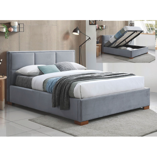 Кровать Maison 160 Velvet Signal серый