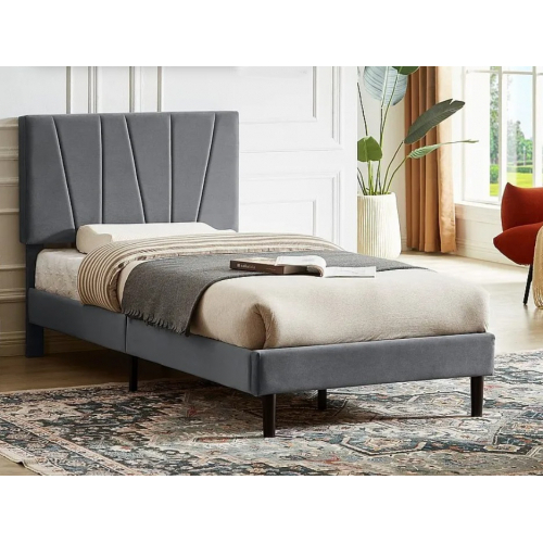 Кровать Savana 90 Velvet Signal серый