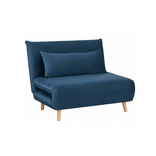 Крісло-ліжко розкладне Spike Velvet Signal синій