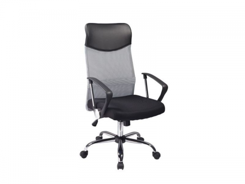 Кресло офисное Q-025 Signal серый/черный