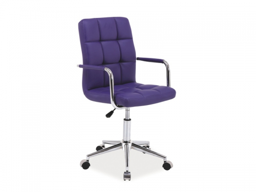 Крісло поворотне Q-022 Signal фіолетовий