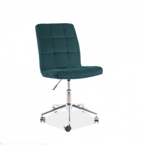 Кресло офисное Q-020 Velvet Signal зеленый (Bluvel 78)